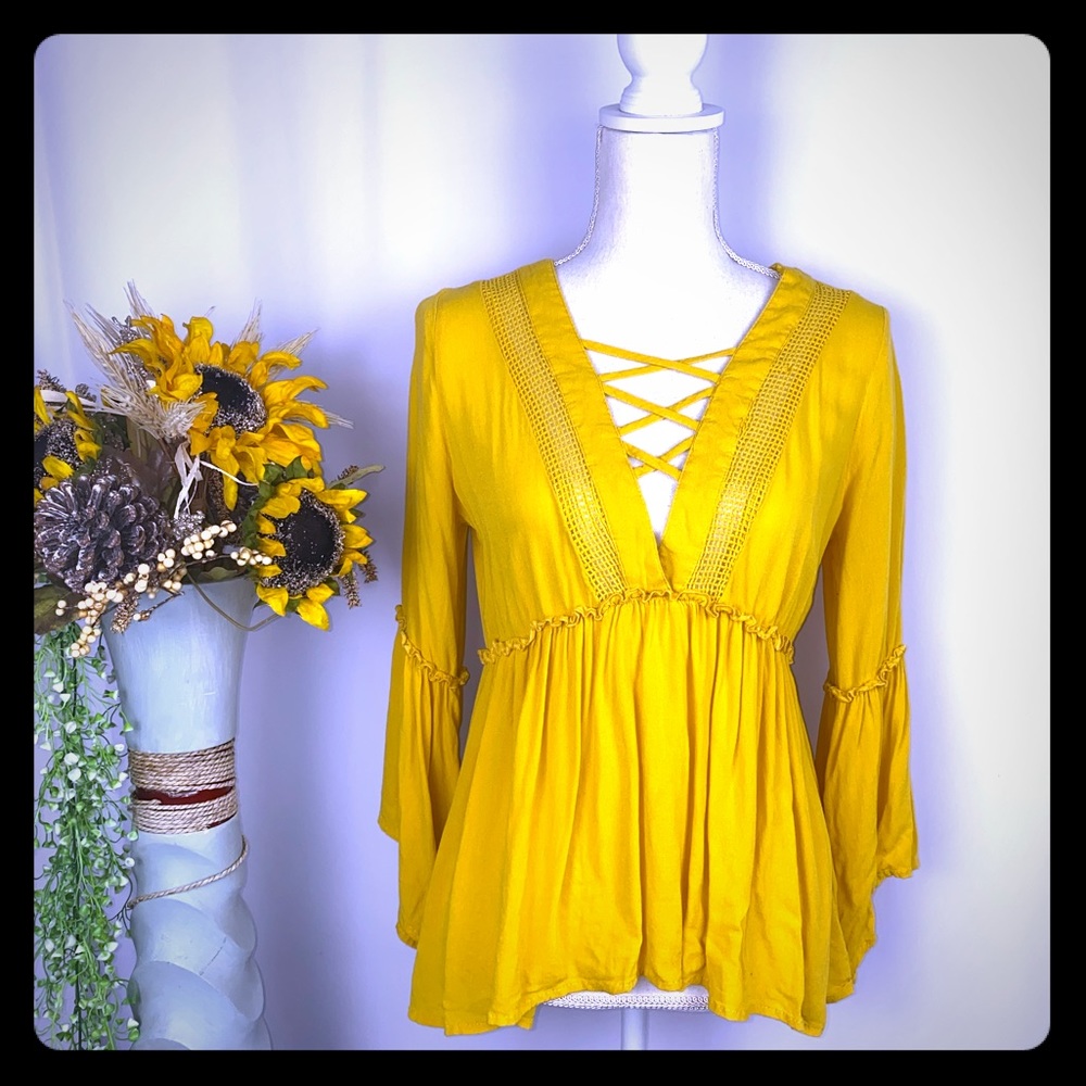 Self Esteem Large long sleeved blouse